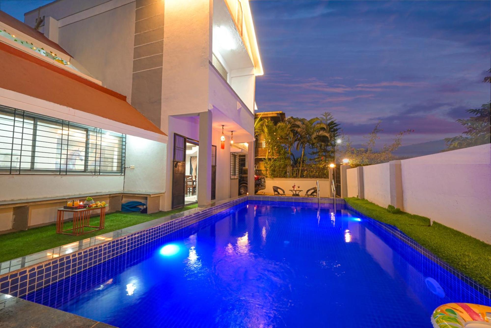Ll Empyrean Stay II Luxury Ll Celestial Unicorn Villa Ll 3Bhk Ll Ac Ll Private Big Pool Ll Lonavala Extérieur photo