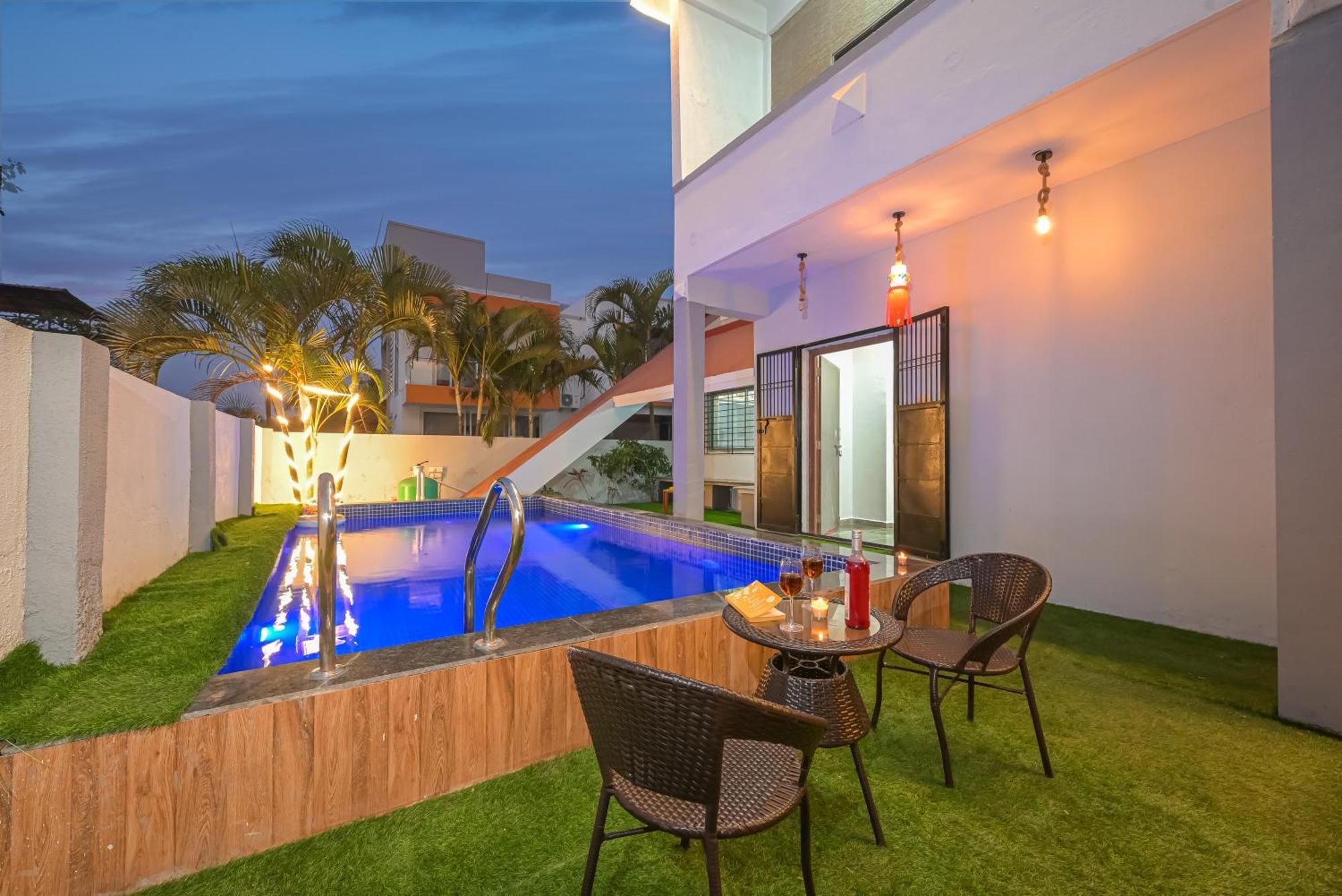 Ll Empyrean Stay II Luxury Ll Celestial Unicorn Villa Ll 3Bhk Ll Ac Ll Private Big Pool Ll Lonavala Extérieur photo