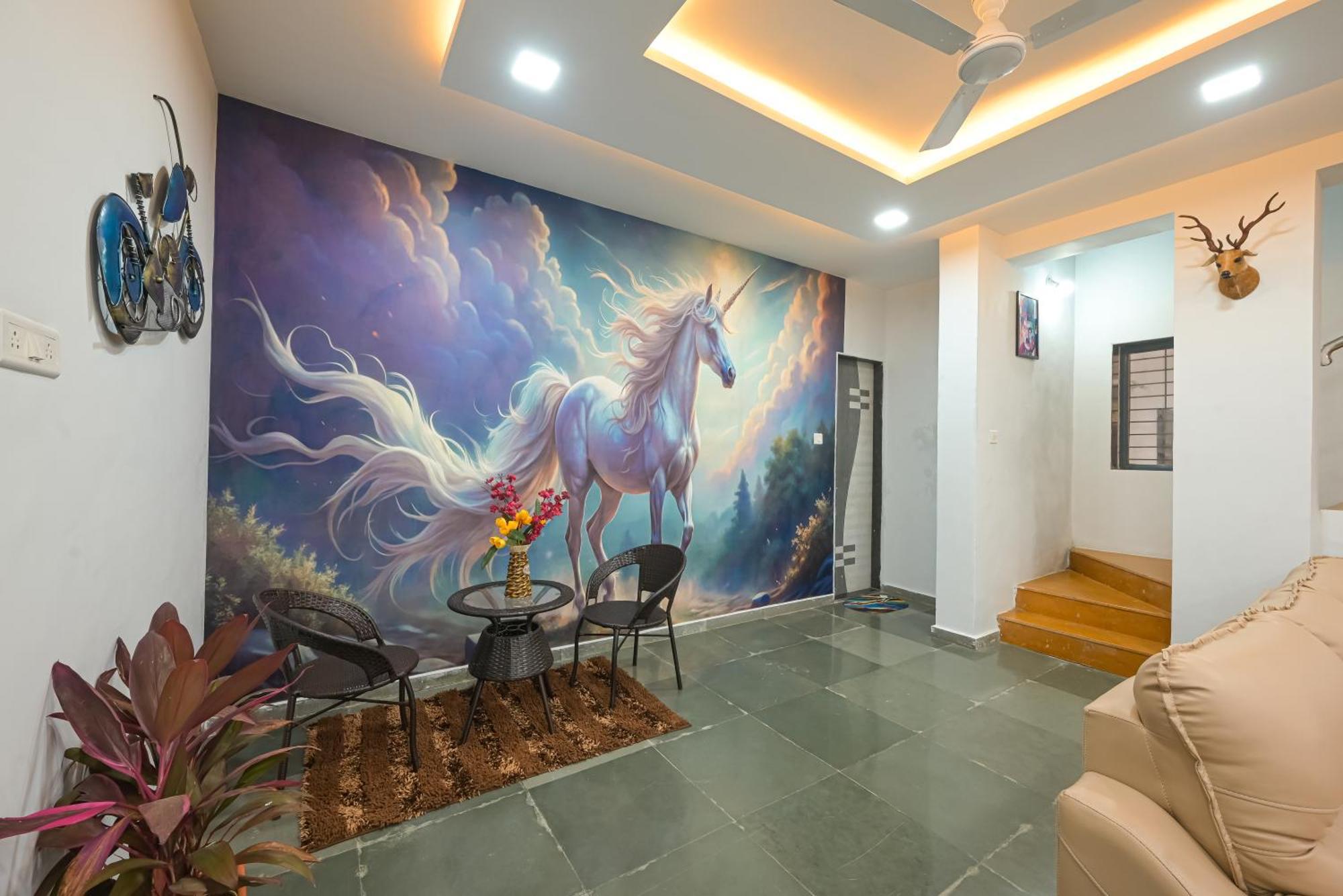 Ll Empyrean Stay II Luxury Ll Celestial Unicorn Villa Ll 3Bhk Ll Ac Ll Private Big Pool Ll Lonavala Extérieur photo
